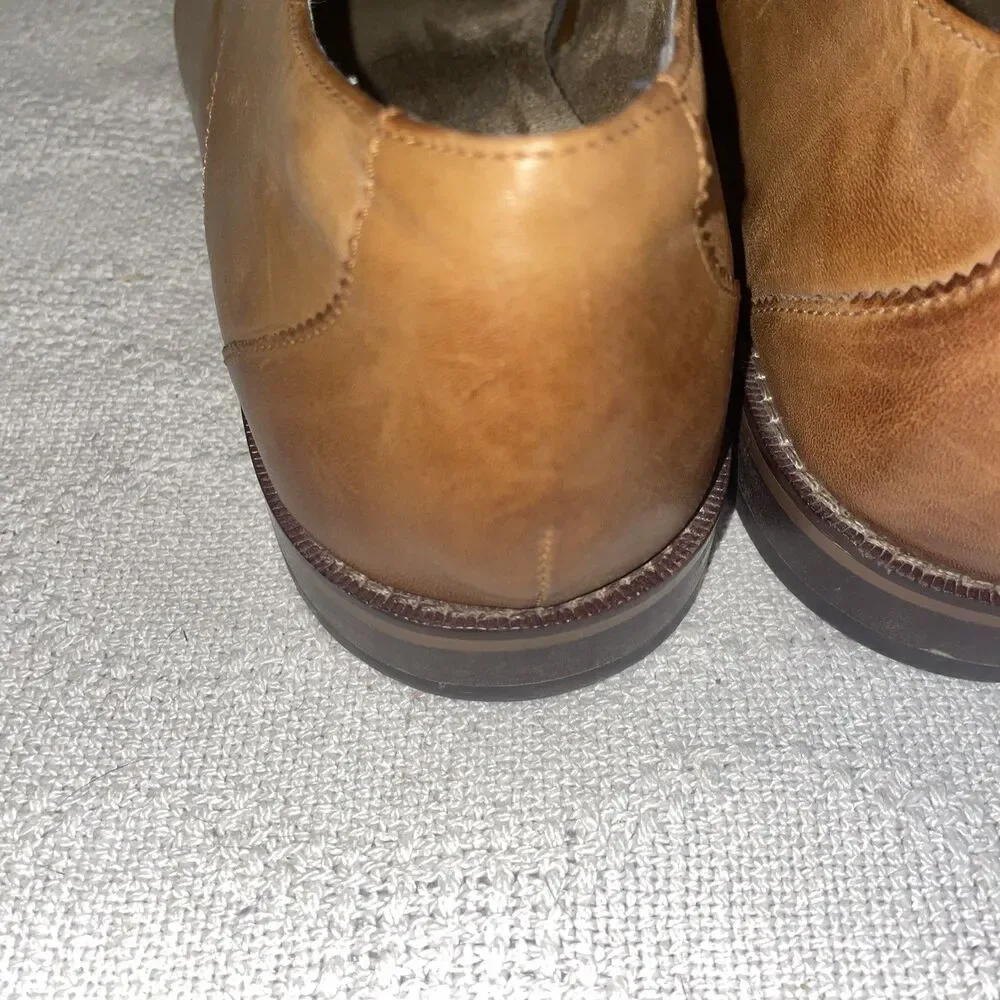 Florsheim Men’s Dress Shoes Size 12 3E Brown Leather Captoe Business Formal